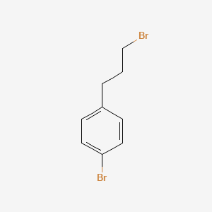molecular formula C9H10Br2 B2500250 1-Bromo-4-(3-bromopropyl)benzene CAS No. 90562-10-0