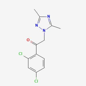 1-(2,4-Dichlorophenyl)-2-(3,5-dimethyl-1H-1,2,4-triazol-1-yl)ethanone