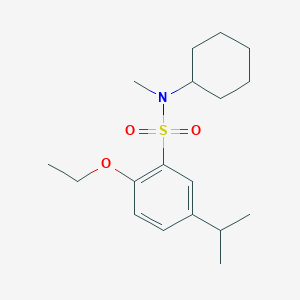 Cyclohexyl{[2-ethoxy-5-(methylethyl)phenyl]sulfonyl}methylamine