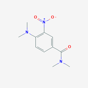 4-(dimethylamino)-N,N-dimethyl-3-nitrobenzamide