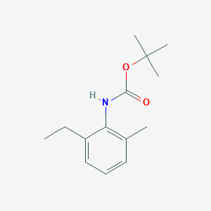 molecular formula C14H21NO2 B250043 tert-butyl 2-ethyl-6-methylphenylcarbamate 