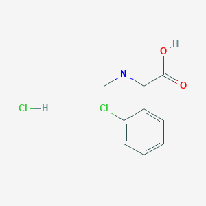 2-(2-Chlorophenyl)-2-(dimethylamino)acetic acid hydrochloride