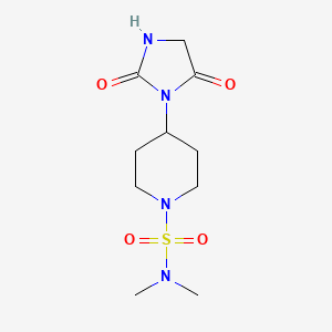 4-(2,5-dioxoimidazolidin-1-yl)-N,N-dimethylpiperidine-1-sulfonamide
