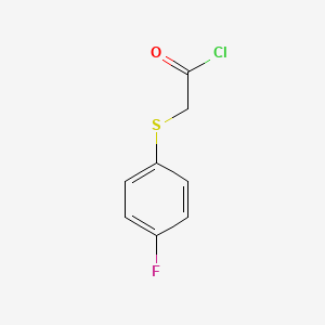 (4-Fluorophenylthio)acetyl chloride