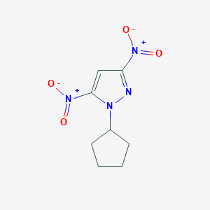 1-cyclopentyl-3,5-dinitro-1H-pyrazole