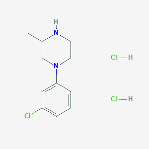 1-(3-Chlorophenyl)-3-methylpiperazine dihydrochloride