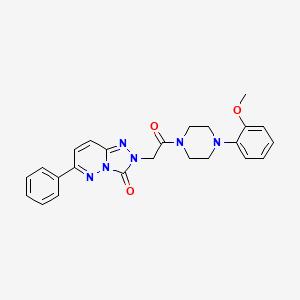 2-(2-(4-(2-methoxyphenyl)piperazin-1-yl)-2-oxoethyl)-6-phenyl-[1,2,4]triazolo[4,3-b]pyridazin-3(2H)-one