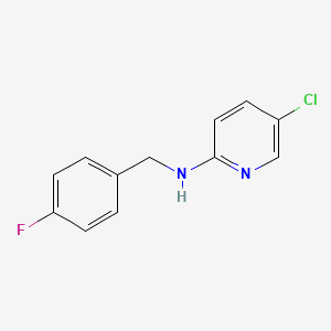 2-Pyridinamine,5-chloro-n-[(4-fluorophenyl)methyl]-