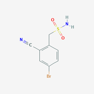 (4-Bromo-2-cyanophenyl)methanesulfonamide