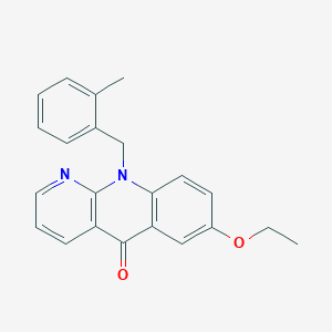7-ethoxy-10-(2-methylbenzyl)benzo[b]-1,8-naphthyridin-5(10H)-one