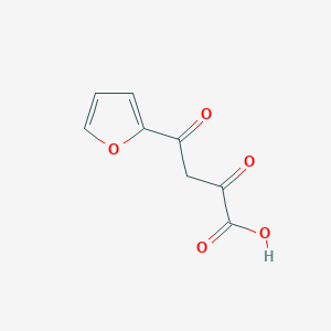 molecular formula C8H6O5 B025012 4-(呋喃-2-基)-2,4-二氧代丁酸 CAS No. 105356-51-2