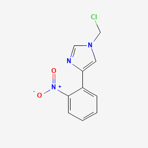 1-(Chloromethyl)-4-(2-nitrophenyl)imidazole