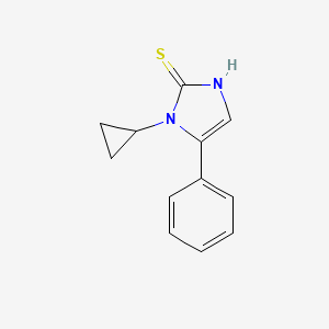 1-cyclopropyl-5-phenyl-1H-imidazole-2-thiol