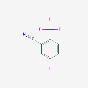 5-Iodo-2-(trifluoromethyl)benzonitrile