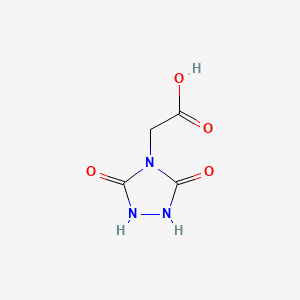 2-(3,5-Dioxo-1,2,4-triazolidin-4-yl)acetic acid