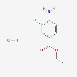 Ethyl 4-amino-3-chlorobenzoate;hydrochloride