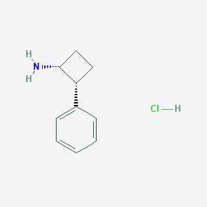 (1R,2R)-2-phenylcyclobutan-1-amine hydrochloride