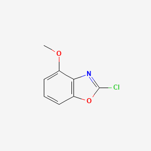 molecular formula C8H6ClNO2 B2501435 2-Chloro-4-methoxybenzo[d]oxazole CAS No. 1599561-87-1
