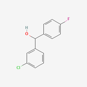 molecular formula C13H10ClFO B2501440 (3-氯苯基)(4-氟苯基)甲醇 CAS No. 97759-21-2