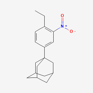 1-(4-Ethyl-3-nitrophenyl)adamantane