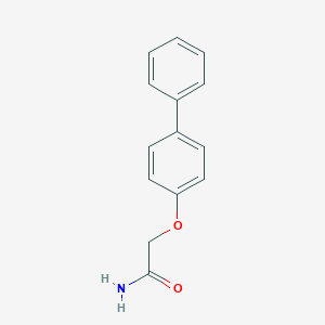 molecular formula C14H13NO2 B250189 2-(4-phenylphenoxy)acetamide 