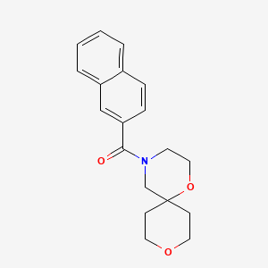 Naphthalen-2-yl(1,9-dioxa-4-azaspiro[5.5]undecan-4-yl)methanone