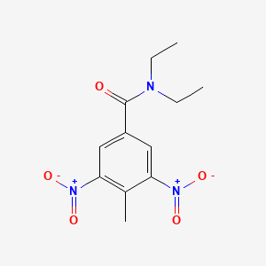 N,N-diethyl-4-methyl-3,5-dinitrobenzamide