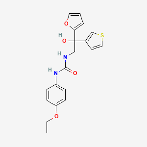 1-(4-Ethoxyphenyl)-3-(2-(furan-2-yl)-2-hydroxy-2-(thiophen-3-yl)ethyl)urea