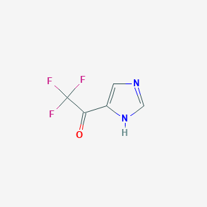 2,2,2-Trifluoro-1-(1H-imidazol-4-yl)ethanone