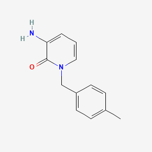 3-Amino-1-[(4-methylphenyl)methyl]-1,2-dihydropyridin-2-one