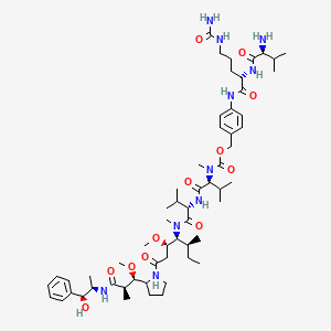 molecular formula C58H94N10O12 B2502043 Val-Cit-PAB-MMAE 