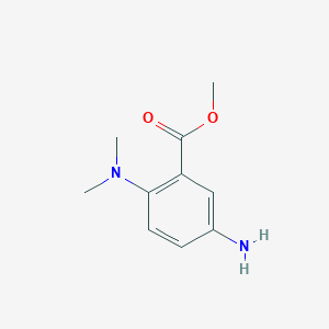 molecular formula C10H14N2O2 B2502125 Methyl 5-amino-2-(dimethylamino)benzoate CAS No. 269071-46-7