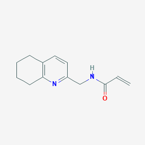 molecular formula C13H16N2O B2502230 n-[(5,6,7,8-Tetrahydroquinolin-2-yl)methyl]prop-2-enamide CAS No. 2128718-27-2