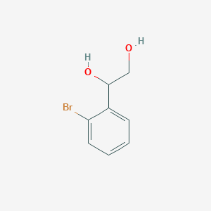 molecular formula C8H9BrO2 B2502248 1,2-Ethanediol, 1-(2-bromophenyl)- CAS No. 174575-90-7