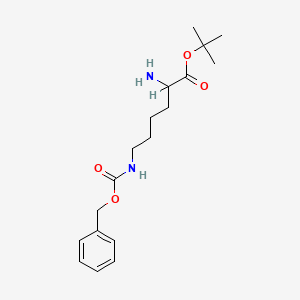 Tert-butyl 2-amino-6-(phenylmethoxycarbonylamino)hexanoate