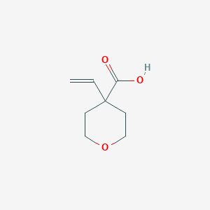 4-Ethenyloxane-4-carboxylic acid