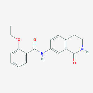 2-ethoxy-N-(1-oxo-1,2,3,4-tetrahydroisoquinolin-7-yl)benzamide