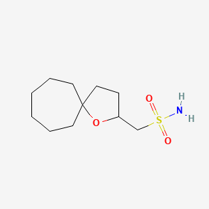 1-Oxaspiro[4.6]undecan-2-ylmethanesulfonamide