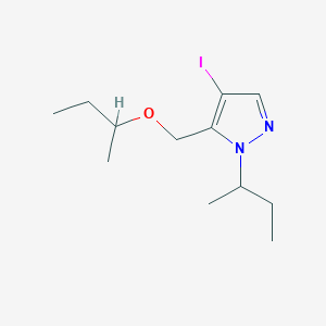 5-(sec-butoxymethyl)-1-sec-butyl-4-iodo-1H-pyrazole