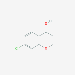 molecular formula C9H9ClO2 B2502791 7-Chlorochroman-4-ol CAS No. 18385-81-4