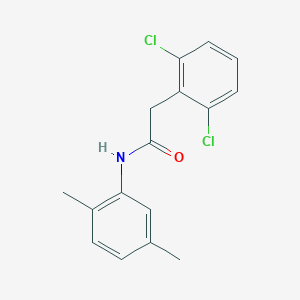molecular formula C16H15Cl2NO B250289 2-(2,6-dichlorophenyl)-N-(2,5-dimethylphenyl)acetamide 