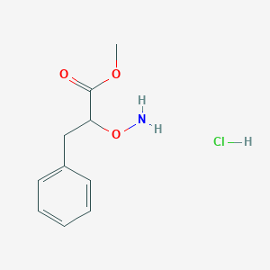 B2502979 Methyl 2-(aminooxy)-3-phenylpropanoate hydrochloride CAS No. 152171-73-8
