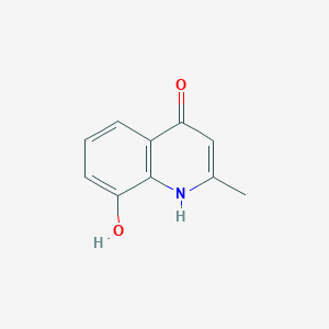 molecular formula C10H9NO2 B2502987 2-Methylquinoline-4,8-diol CAS No. 10529-34-7