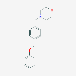 Morpholine, 4-(p-phenoxymethylbenzyl)-