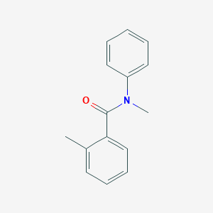 molecular formula C15H15NO B250305 N,2-dimethyl-N-phenylbenzamide 