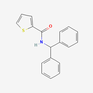 N-benzhydrylthiophene-2-carboxamide