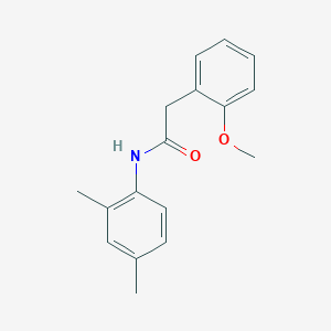 molecular formula C17H19NO2 B250309 N-(2,4-dimethylphenyl)-2-(2-methoxyphenyl)acetamide 