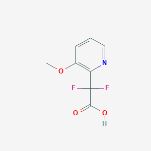 2,2-Difluoro-2-(3-methoxypyridin-2-yl)acetic acid