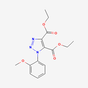 diethyl 1-(2-methoxyphenyl)-1H-1,2,3-triazole-4,5-dicarboxylate