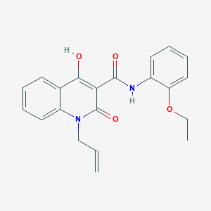 1-allyl-N-(2-ethoxyphenyl)-4-hydroxy-2-oxo-1,2-dihydroquinoline-3-carboxamide